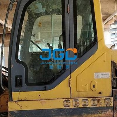 شیشه بیل مکانیکی SC80 60 70 شیشه جلو و عقب درب چپ درب سمت راست پنجره کشویی شیشه پنجره عقب