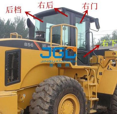 LG856 Loader Front Stop Rear Stop چپ و راست پنجره شیشه جلو شیشه گوشه ای