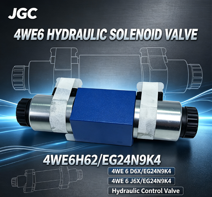 دریچه هیدرولیک 4WE6H62/EG24N9K4 4WE 6 D6X/EG24N9K4 دریچه سولناید هیدرولیک 4WE 6 J6X/EG24N9K4