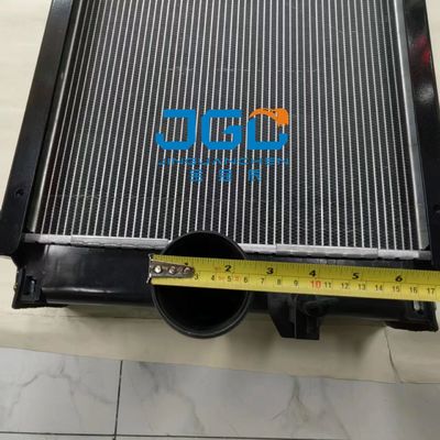 2302966 بیل مکانیکی رادیاتور فن آلومینیومی E345D رادیاتور جعبه دنده