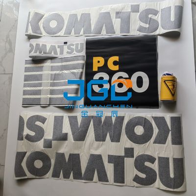 استیکر بدنه خارجی قطعات یدکی بیل مکانیکی PC360 استیکر بیل مکانیکی