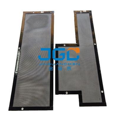 بیل مکانیکی SK210-8 قطعات جایگزین مش ضد گرد و غبار قطعات ماشین آلات ساختمانی فیلتر هوا