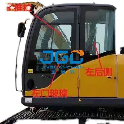 XE75DA 85C 80 جلو بیل مکانیکی شیشه ای دنده پایینی جلو شیشه ای دمپر شیشه ای سمت عقب شیشه خمیده