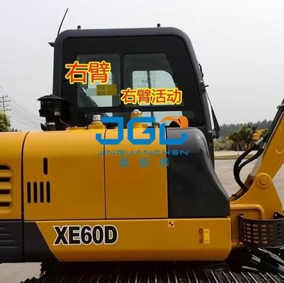 بیل مکانیکی XE60D جلو شیشه جلو درب پایین نورگیر بازوی راست شیشه سکوریت