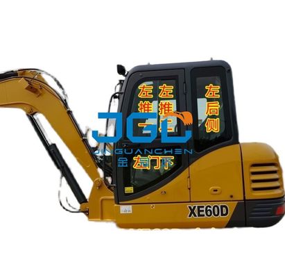 بیل مکانیکی XE60D جلو شیشه جلو درب پایین نورگیر بازوی راست شیشه سکوریت
