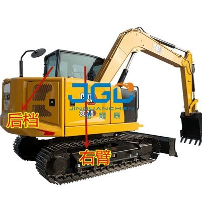 307.5 شیشه بیل مکانیکی جلو و عقب درهای چپ و راست و شیشه جلو پنجره