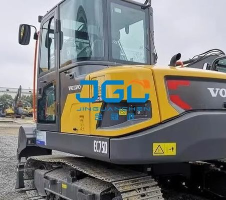 EC75D شیشه بیل مکانیکی جلو و پایین درب چپ فشاری شیشه جلوی عقب سمت راست نورگیر بزرگ