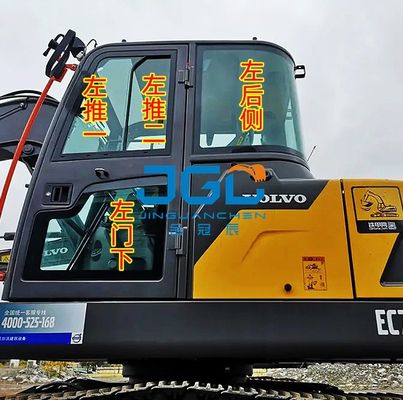 EC75D شیشه بیل مکانیکی جلو و پایین درب چپ فشاری شیشه جلوی عقب سمت راست نورگیر بزرگ
