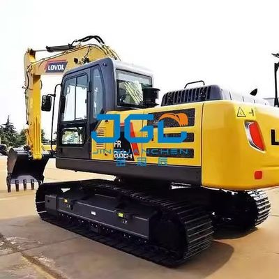 FR225D 220E 260E 150E 170E بیل مکانیکی جلوی دنده بادگیر شیشه ای پنجره را فشار دهید و بکشید