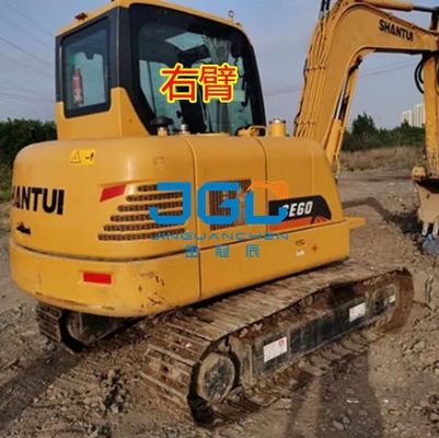 SE60-9 SE60 بیل مکانیکی جلو دنده باد درب چپ پنجره کشویی عقب دنده بازوی راست شیشه سکوریت