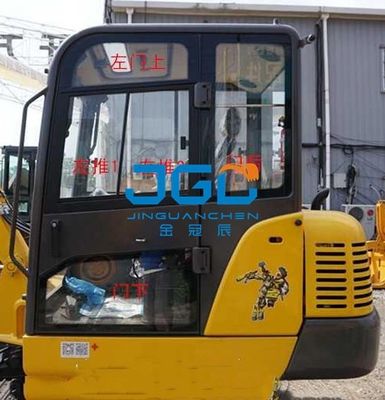60D 60E2-H بیل مکانیکی شیشه ای جلو شیشه جلو درب سمت چپ دنده عقب بالا و پایین
