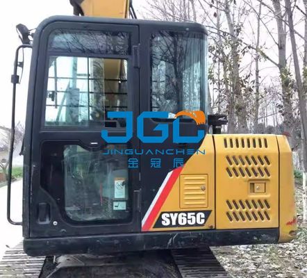 SY75C بیل مکانیکی جلو پنجره فشاری و کششی پنجره بالا و پایین سمت چپ و راست عقب بلوک سکوریت شده شیشه ای