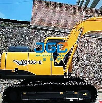 YC85-6 135-6 85-8 135-8 85-7 بیل مکانیکی جلو استاپ چپ و راست شیشه عقب