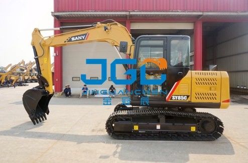 SY85C 70 95C ماشین حفاری چرخ جلو پنجره عقب و شیشه جلو بالا و پایین