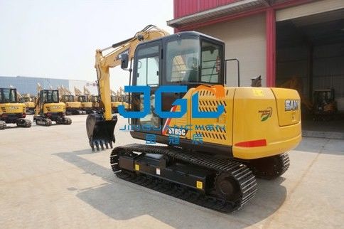 SY85C 70 95C ماشین حفاری چرخ جلو پنجره عقب و شیشه جلو بالا و پایین