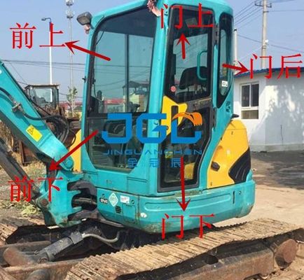 KX155 161 135-3S حفاری جلو و عقب درب چپ و راست، شیشه جلو بالا و پایین