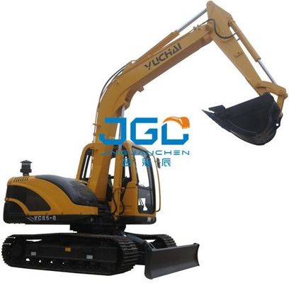 YC85-8 ماشین حفاری ماشین پیشانی عقب بلوک چپ و راست درب و پنجره شیشه جلو بالا و پایین