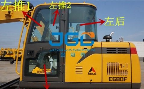 E680F 675F حفاری جلو و عقب شیشه جلو چپ و راست شیشه پنجره