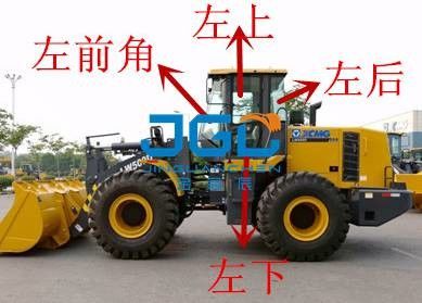 LW500D 550 600FV Loader Gear جلو درب عقب پنجره چپ و راست شیشه جلو