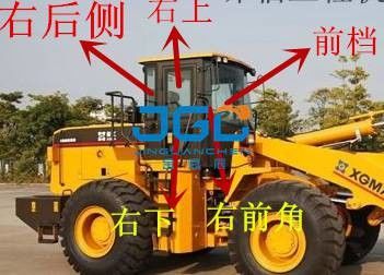 XG955 956 958 935 بارگذاری جلو و عقب شیشه جلو درب و پنجره چپ و راست