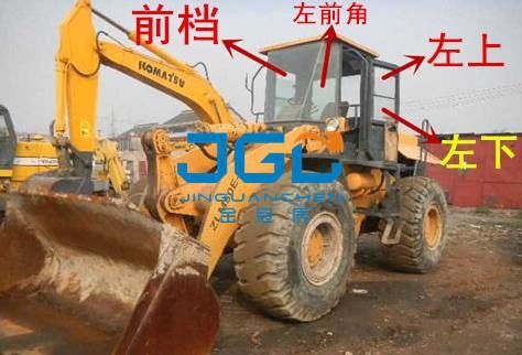 ZLM50E-5 955 لودر جلو توقف عقب عقب چپ و راست شیشه جلو