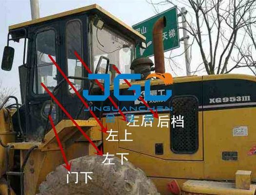 XG953-3 لودر جلو توقف عقب عقب چپ و راست شیشه جلو زاویه سمت پنجره