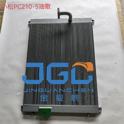 20Y-03-12120 آلومینیوم رادیاتور حفاری Pc210-5 خنک کننده روغن هیدرولیک برای حفاری