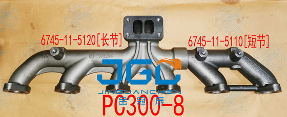 موتور دیزل با کیفیت بالا برای کاماتسو 300-8 خروجی Manifold 6745-11-5120+6745-11-5110