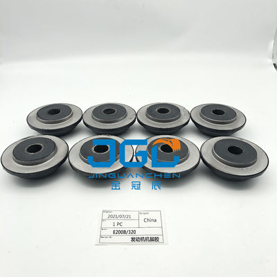 قطعات موتور حفاری E200B E320 موتور Mount لاستیک برای موتور جلو و عقب