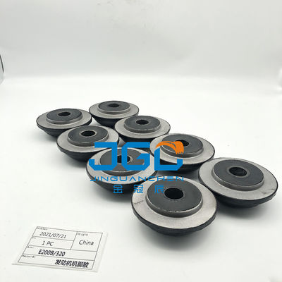 قطعات موتور حفاری E200B E320 موتور Mount لاستیک برای موتور جلو و عقب