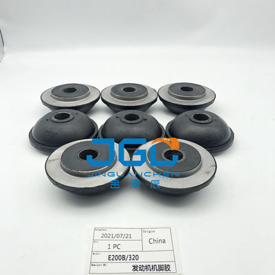 قطعات موتور حفاری E200B E320 موتور Mount لاستیک برای موتور جلو و عقب