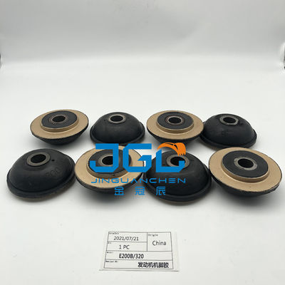 قطعات موتور حفاری E200B E320 موتور Mount لاستیک برای موتور جلو و عقب