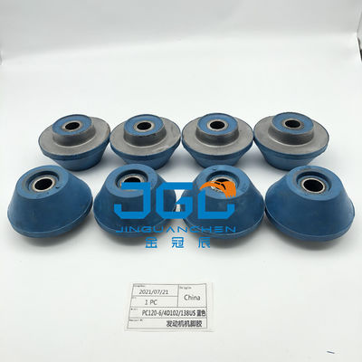 نصب موتور با کیفیت بالا سیستم موتور قطعات نصب کفپوش لاستیکی کفپوش کفپوش برای PC120-6 4D120 PC138US Excavato