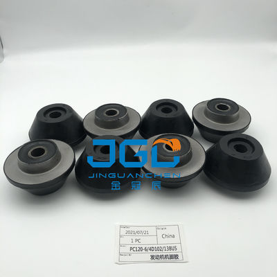 نصب موتور سیستم های موتور قطعات نصب کفپوش لاستیکی پاهای بامپر برای PC120-6 4D120 PC138US Excavato