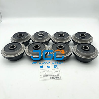 SK200-8 210-8,250-8,260-8 موکت لاستیکی YN02P01095P1 J05E Motor Cushion Rubber Pad SK200 موکت لاستیکی