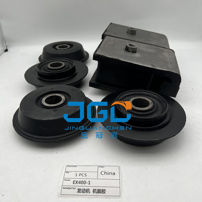قطعات موتور حفاری موکت لاستیکی برای EX400-1