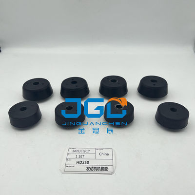 نصب موتور حفاری موتور لاستیکی نصب کولر لاستیکی HD250 کار ساختمانی
