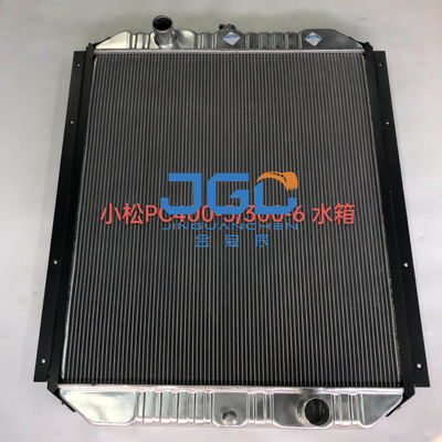 PC400-5 PC300-6 قطعات معدنی موتور 1125*850*95 مخزن آب رادیاتور 208-03-51111