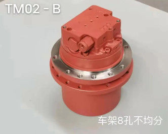 موتور مسافرتی TM02 GM02 Final Drive Assy Gear Planetary Speed Reducer Motor Gearbox Reducer برای کیس حفاری