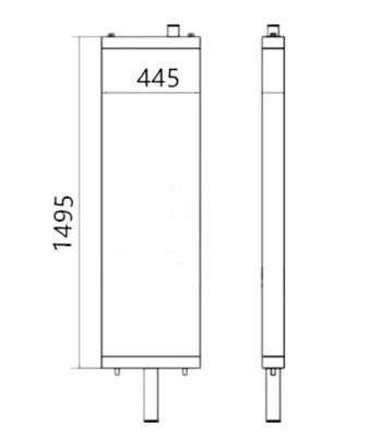 OEM کیفیت PC2000 PC2000-8 رادیاتور حفاری 21T-03-31711