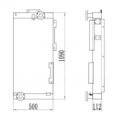 R225-9 R220-9 R210-9 R260-9 R220LC-9 R210LC-9 R260LC-9 خنک کننده روغن 11Q6-40642 11Q6-40640 11Q6-40641 11Q6-40643 11Q6-40646 برای حفاری