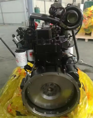 موتور دیزل خنک شده با آب 80HP کامینز 4BTA3.9-C80 برای پروژه صنعت ساخت و ساز