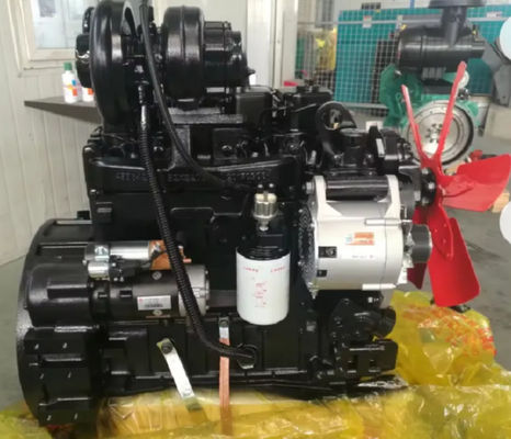 موتور دیزل خنک شده با آب 80HP کامینز 4BTA3.9-C80 برای پروژه صنعت ساخت و ساز