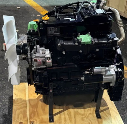 Yanmar 4TNV98 موتور دیزل چهار ضربه ای با سیلندر عمودی