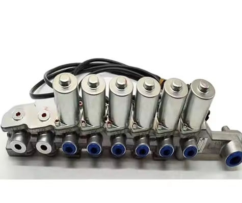 شیر کنترل حفاری PC200-8 قطعات قطعات قطعات قطعات حفاری 20Y-60-41611 20Y-60-41612