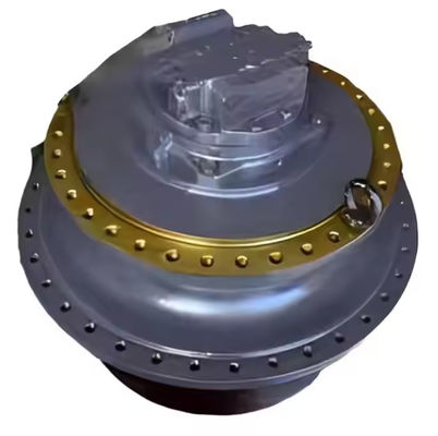 PC1250 موتور مسافرتی 21N-27-00140 21N-27-00130 محرک نهایی با دستگاه کاهش دهنده قطعات ماشین آلات ساختمانی