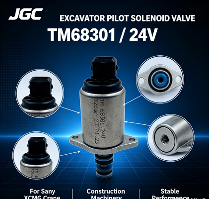 STAR ZEBRA TM68301 قطعات حفاری Thomas Pilot Proportional Solenoid Valve برای جرثقیل سانی XCMG 24V برای صنایع خرده فروشی
