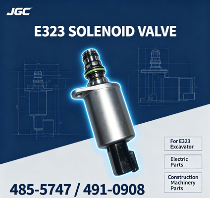 قطعات بیل قطعات الکتریکی حفاری E323 شیر سولینوئید 485-5747