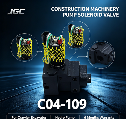 بهترین قیمت C04-109 کاوشگر کاوشگر پمپ سولینوئید دریچه برای برای پمپ هیدرو ماشین آلات ساخت و ساز 6 ماه گارانتی