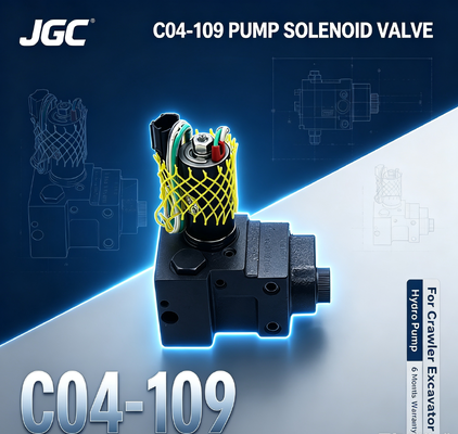 بهترین قیمت C04-109 کاوشگر کاوشگر پمپ سولینوئید دریچه برای برای پمپ هیدرو ماشین آلات ساخت و ساز 6 ماه گارانتی